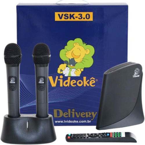 Aparelho de Videokê VSK 3.0 com 12.301 Canções